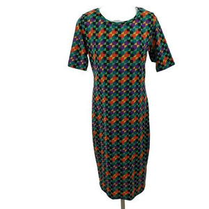 Lularoe‎ Julia Dress S Fitted T Shirt Sheath Knee S